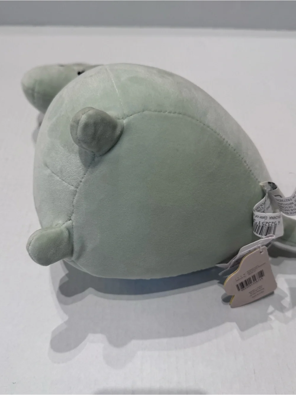 Roomies Party Dinosaur Minicushion Plush Dino Stuffed Animal Toy 15” Mint Green